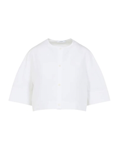 Укороченный топ с вышивкой, белый Givenchy