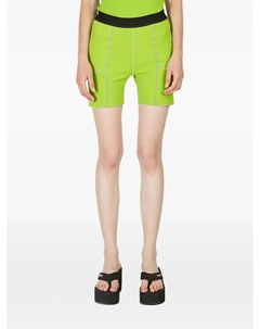 Шорты с эластичной талией, зеленый A.p.c.