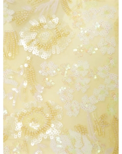 Топ с пайетками, желтый Ermanno scervino