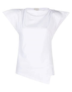 Футболка Sebani асимметричного кроя, белый Isabel marant