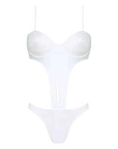 Купальник с вырезами, белый Amir slama