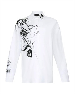 Рубашка с принтом, белый Liu jo