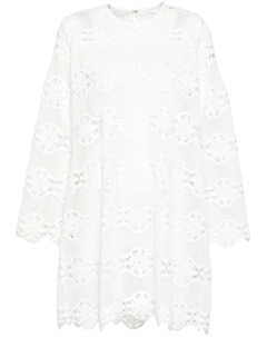 Туника Petra в технике кроше, белый Bambah