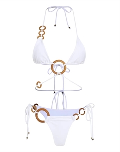 Бикини с треугольными чашками, белый Amir slama