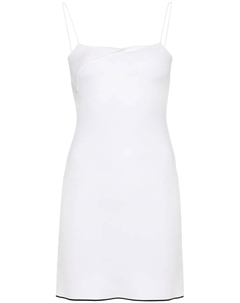 Коктейльное платье La Mini Robe Aro, белый Jacquemus