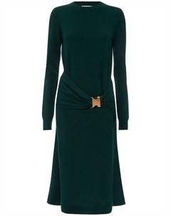 Платье миди с пряжкой, зеленый Jw anderson
