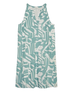 Платье с геометричным принтом, зеленый Marc o'polo