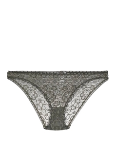 Трусы-брифы Riviere с цветочным кружевом, зеленый Eres