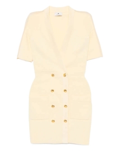 Трикотажное платье, желтый Elisabetta franchi