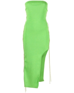 Платье миди со шнуровкой, зеленый Giuseppe di morabito