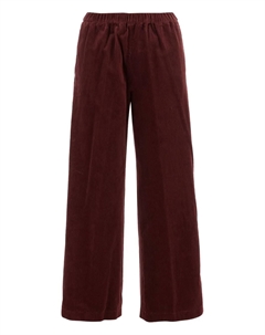 Брюки с эластичным поясом, красный Aspesi