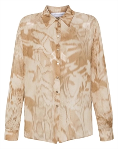 Рубашка с графичным принтом, коричневый Blumarine