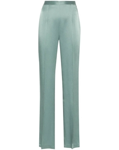 Прямые брюки с завышенной талией, зеленый Styland