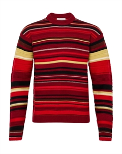 Джемпер в полоску, красный Jw anderson