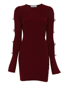 Платье с бантом, красный Mach & mach