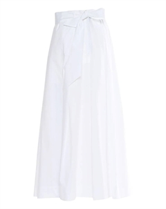 Плиссированная юбка с бантом, белый Lorena antoniazzi