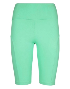 Шорты с высокой талией и логотипом, зеленый Msgm