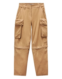 Брюки-карго из рипстопа, коричневый Alexander wang