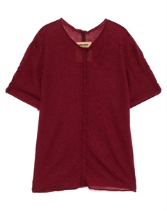 Кашемировая футболка, красный Uma wang