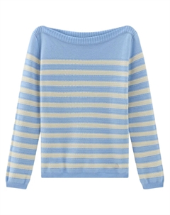 Джемпер в полоску, синий Woolrich