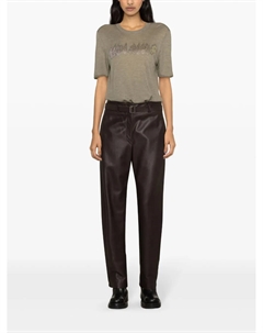 Кашемировый топ Mon Amour, зеленый Zadig&voltaire