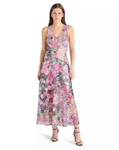 Женское платье Theo без рукавов с кружевным принтом, мультиколор Steve madden