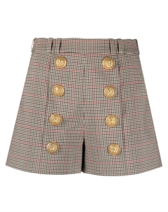 Зауженные брюки в вертикальную полоску, нейтральный Balmain