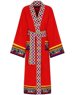 Махровый халат, красный Dolce&gabbana