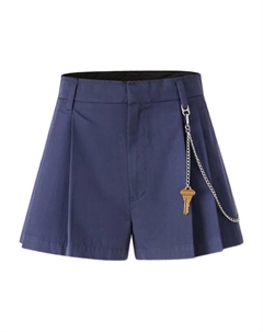 Юбка-шорты с цепочкой, синий Alexander wang