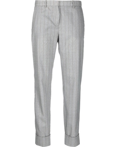 Брюки в тонкую полоску, серый Fabiana filippi