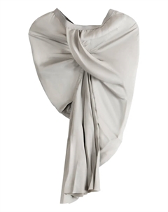 Драпированная витая юбка, серый Rick owens