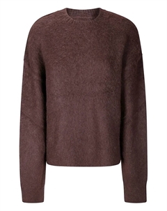 Свитер с длинными рукавами, коричневый Uma wang