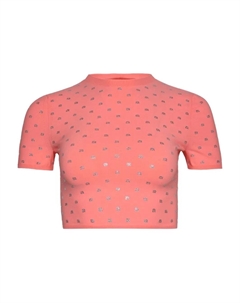 Футболка с логотипом, розовый Alexander wang