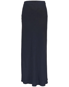 Твиловая юбка макси, синий Brunello cucinelli