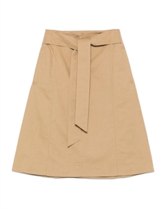 Юбка миди Alina, коричневый Incotex