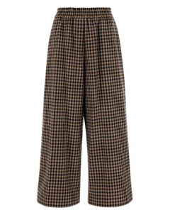 Брюки Ebe в клетку, коричневый Weekend max mara