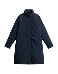 Парка с капюшоном, синий Woolrich