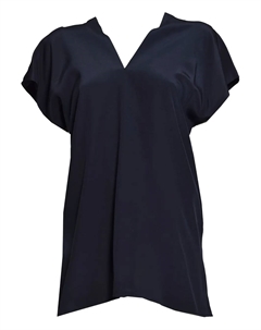 Шелковая блузка, синий Aspesi