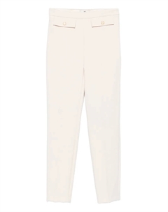 Брюки с пуговицами, нейтральный Elisabetta franchi