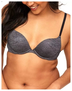 Женский бюстгальтер Analize Push Up Plunge с эффектом пуш-ап, черный Adore me