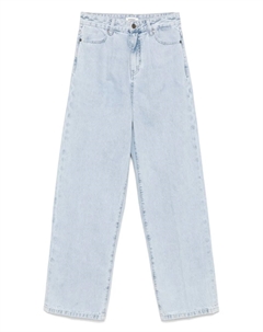 Джинсы с нашивкой-логотипом, синий Sandro