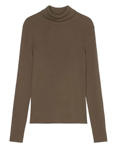 Водолазка в рубчик, коричневый Marc o'polo