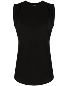 Топ со складками, черный Michael michael kors