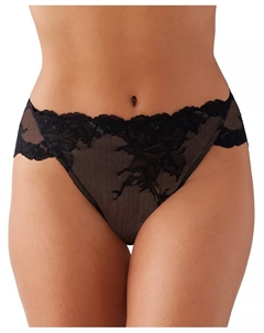 Женские трусы-слипы Vivid Attraction 841384, черный Wacoal