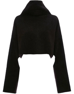 Укороченный джемпер оверсайз, черный Jw anderson