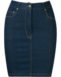 Amapo джинсовая юбка с завышенной посадкой 38 синий Amapô