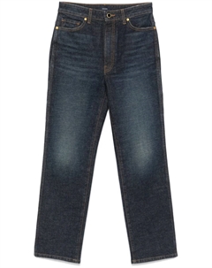 Джинсы Abigail прямого кроя, синий Khaite