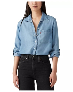 Женская рубашка Darlene с воротником и застежкой на пуговицы, синий Levi's®