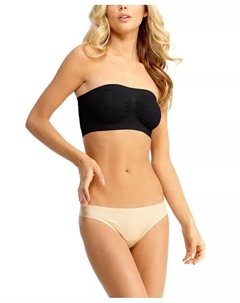 Женский бесшовный бюстгальтер-бандо без бретелек, черный Memoi