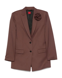 Декорированный блейзер, коричневый Hugo